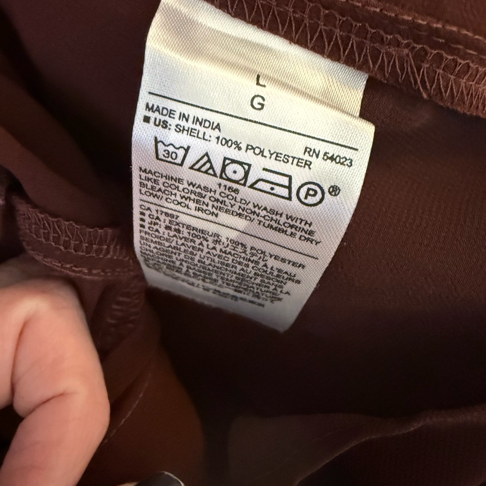 Banana Republic Burgundy Sheer Blouse and Tank - Picture 4 of 9